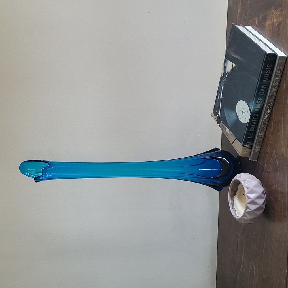 Vintage MCM Colbalt Blue Vase
